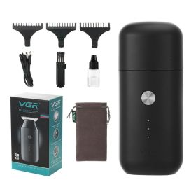 USB Portable Hair Clipper Dustproof Household Men's Shaver