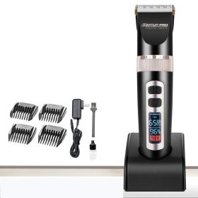 Direct Charge Motor Hair Clipper (Option: Black-US)