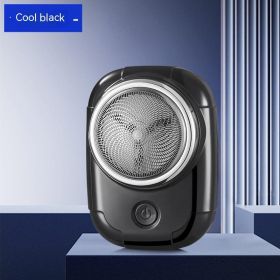 USB Charging Travel Portable Mini Shaver (Option: Black English packaging-USB)