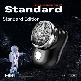 Electric Compact Portable Long Endurance Mini Shaver (Option: Starry Sky Black)